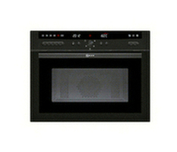 Neff C57M70 Built-In Microwave with Grill Black